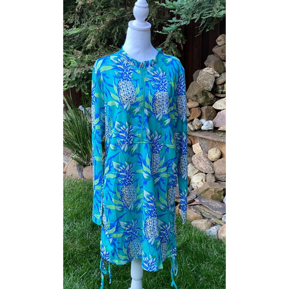 Banana Boat Sundress #7 Size Medium new with tagsUPF 50+ Blue